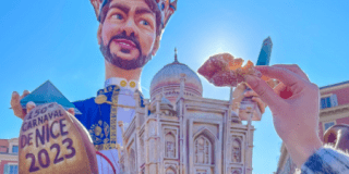 The Ganses (or Bugnes) of Nice Carnival