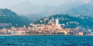 The most beautiful panoramas over the town of Menton