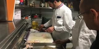 De la haute gastronomie dans les cuisines du Quality Hôtel Menton Méditerranée***