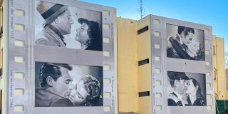 Les murs peints de Cannes sur le thème du cinéma