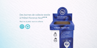 Hôtel éco-responsable à Nice : le recyclage textile à l’Hôtel Florence Nice***