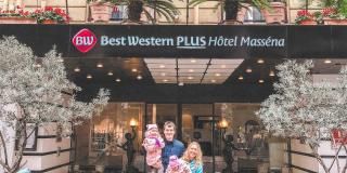 Vacances en famille au Best Western Plus Hôtel Masséna Nice