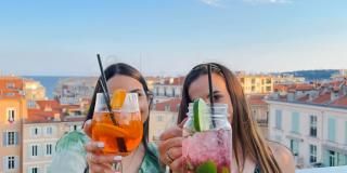 Rooftop Nights in Menton: Cocktails, Live Music & Sunset Views